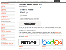 Tablet Screenshot of komunitniweby.cz